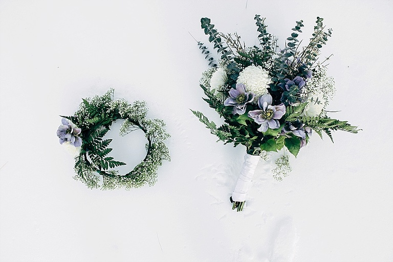 eucalyptus flower crown