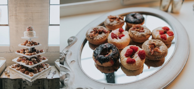 donut wedding cake 