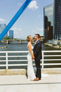 blue bridge grand rapids wedding photographer